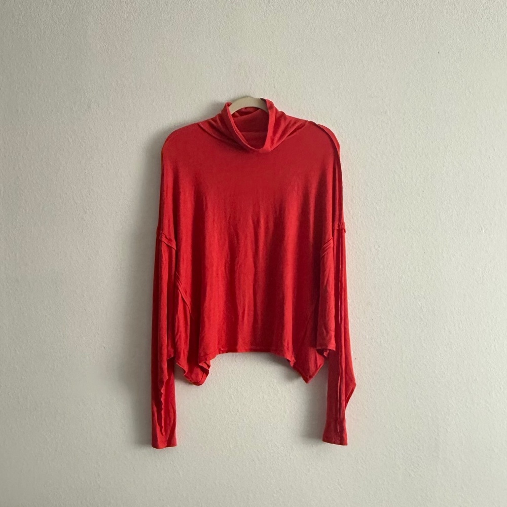 We the Free Alameda Mock Neck Pullover Top